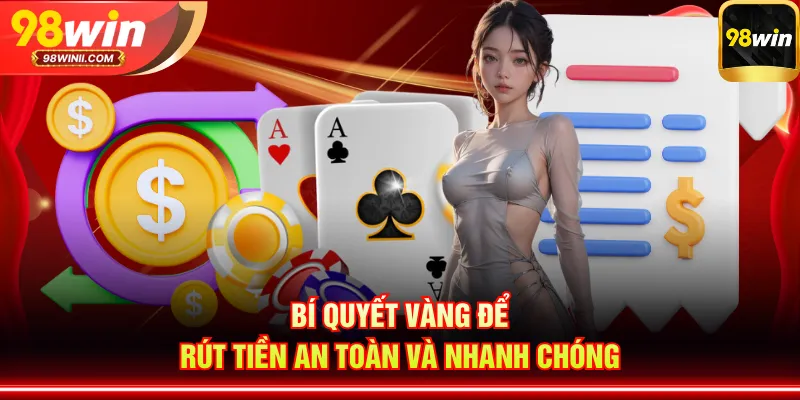 Bí quyết vàng để rút tiền an toàn và nhanh chóng