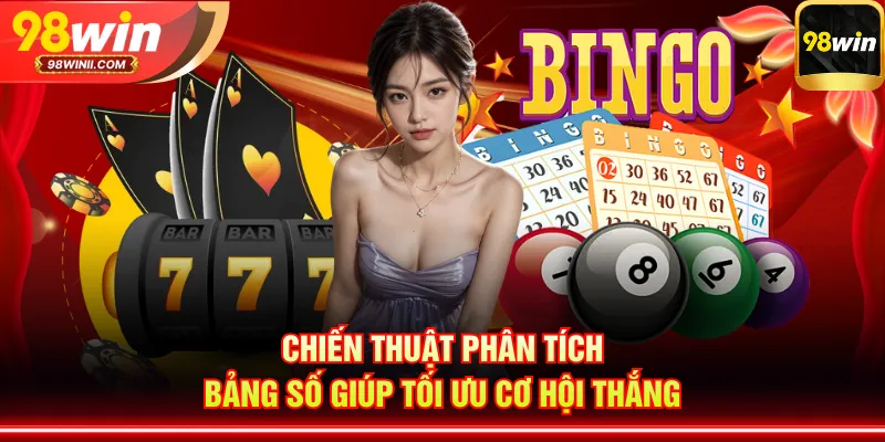Chiến thuật phân tích bảng số giúp tối ưu cơ hội thắng